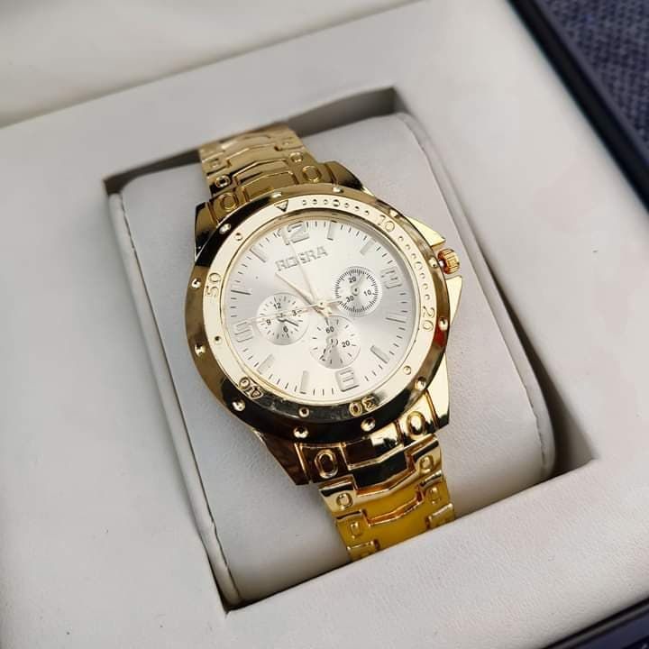 Analog Men's Luxury Stainless Steel Watch with Luminous Hands for Men