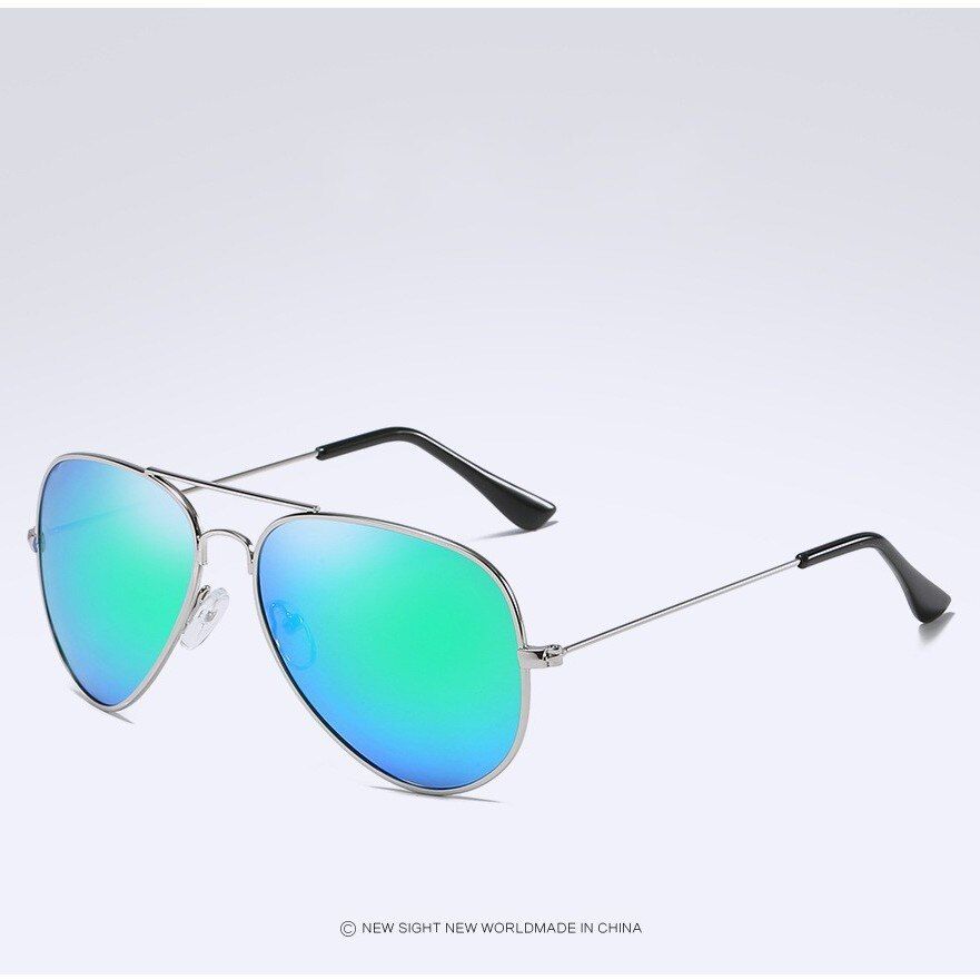 silver green mirror Package AWomen Aviation Polarized Sunglasses for Men Women Fashion Brand Designer Sun Glasses Female Rays Eyewear Oculos De Sol UV400