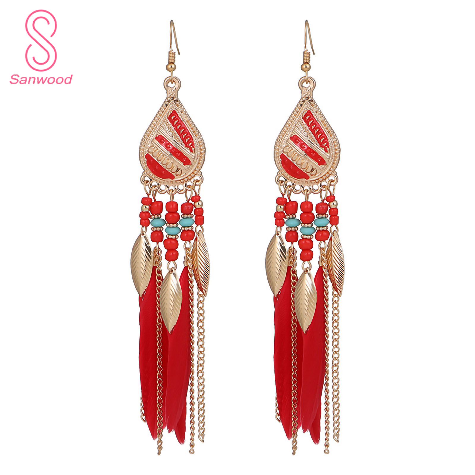 Women Earrings Wear-resistant Delicate Long Dangle Earrings
