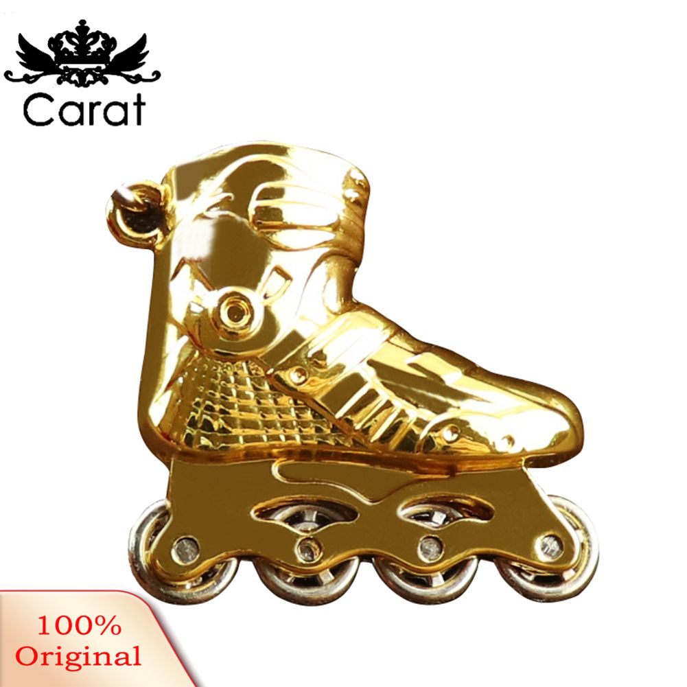 Mini Roller Skates Charm Pendant Car Keychain Key Ring Holder Bag Ornament Gift