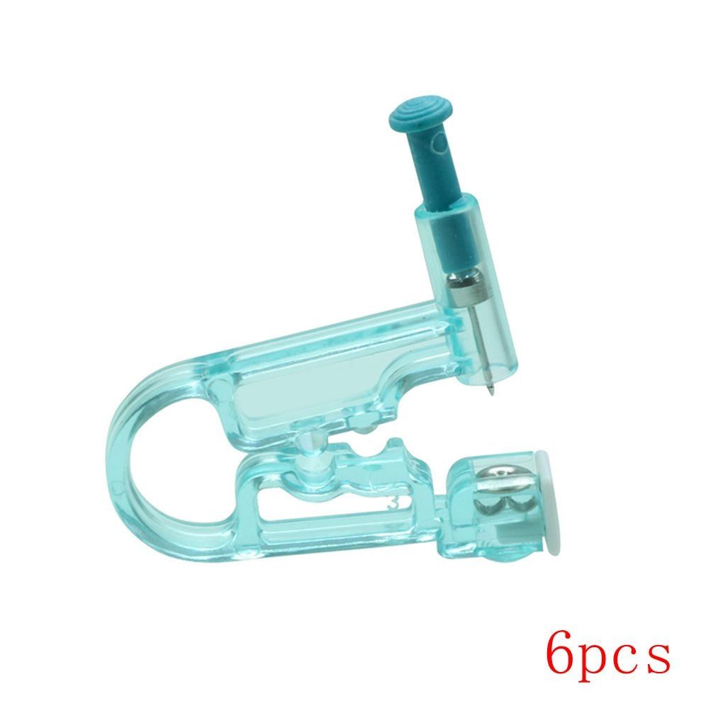 Ear Piercing Kit Asepsis Disposable Healthy Safety Earring Piercer Tool Machine Kit Studs Fashion Body Jewelry-4pcs