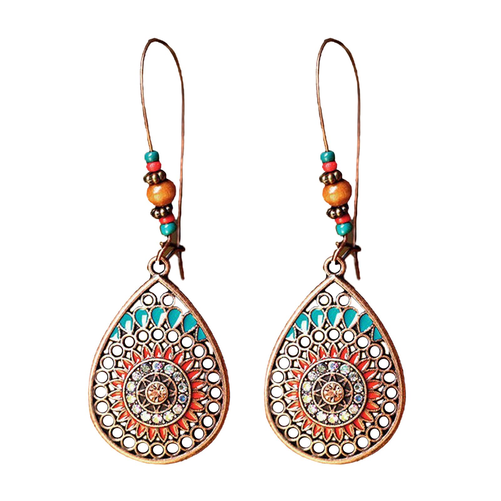 Dangle Earrings Long-lasting Graceful Alloy Women Drop Earrings