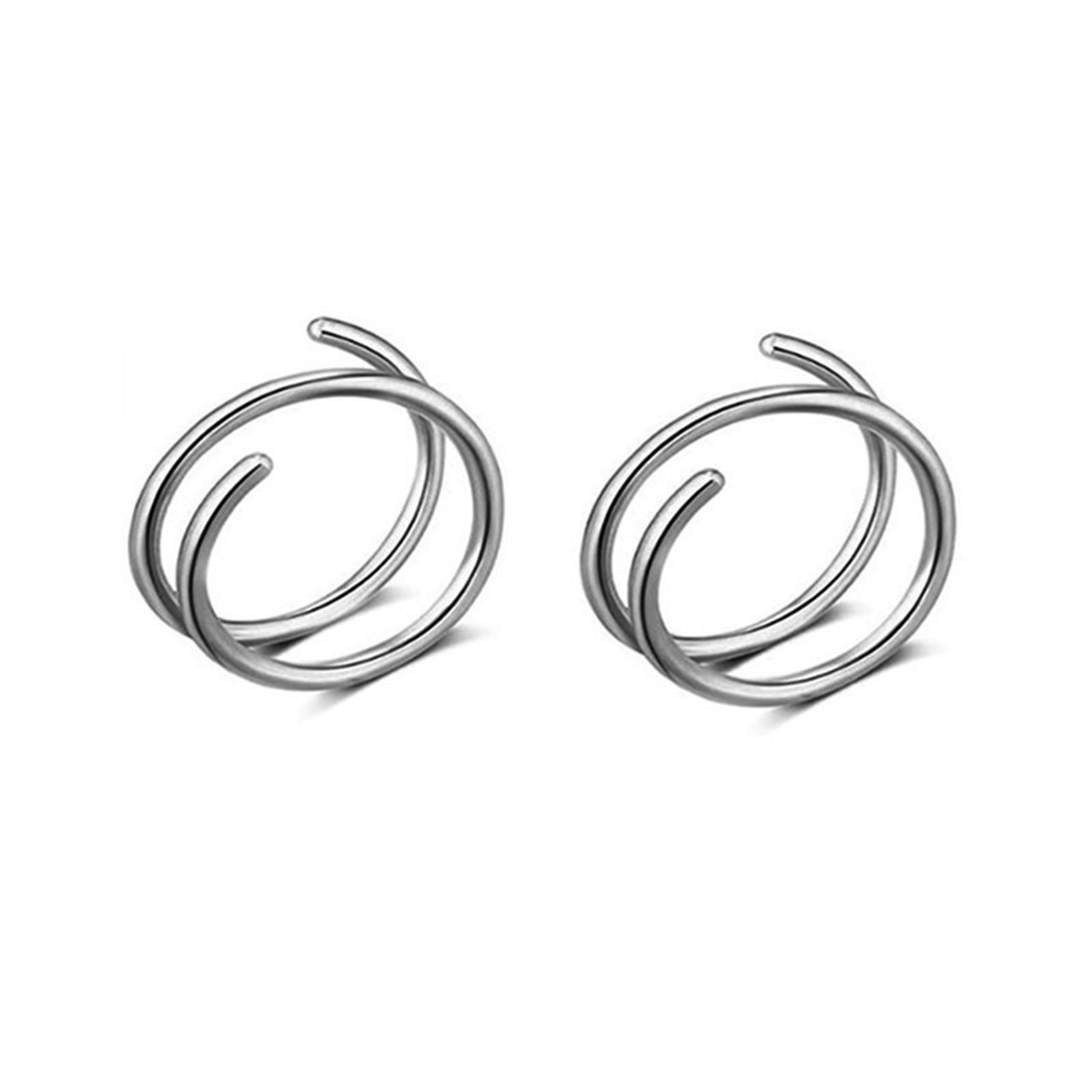 Twist Nose Ring Long Lifespan Single Piercing Twist Nose Ring
