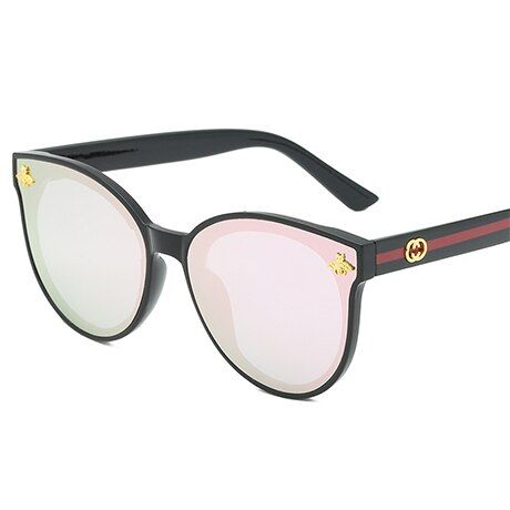 GA20-62020 luxury bee Fashion for women Sunglasses Men Square Brand Design Sun Glasses Oculos Retro male iron