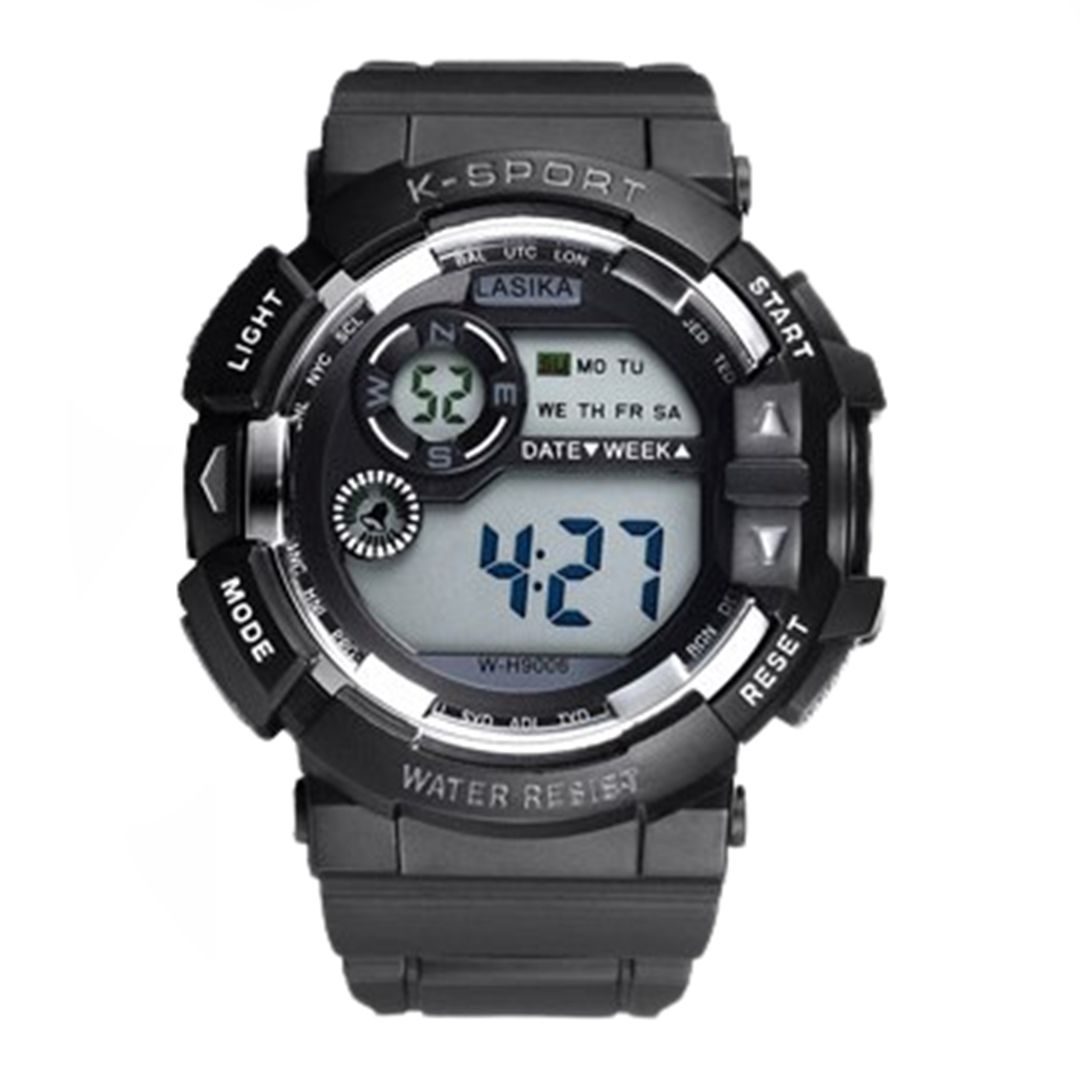Premium Quality Boy'S Digital Waterproof Sport Fashion Luxury Military Quartz Watch Alarm Day Time Led Wristwatches - Watch For Men