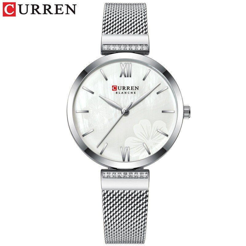 CURREN Women Watches Waterproof Top Brand Luxury Gold Ladies Wristwatch Stainless Steel Band Classic Bracelet Female Clock 9067