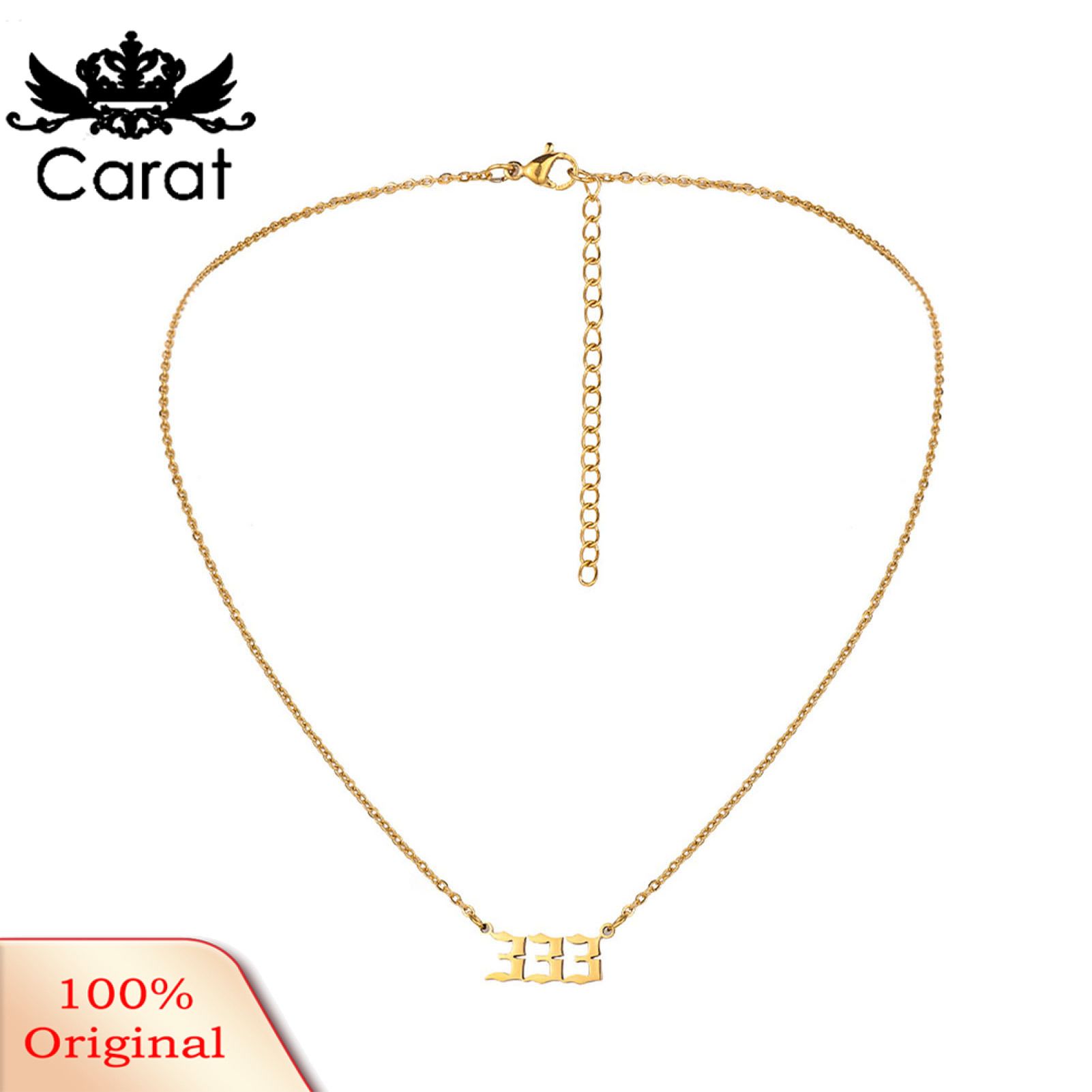 Number Necklace Retro Fine Workmanship Creative Women Wear Number Necklace for Outdoor Wear