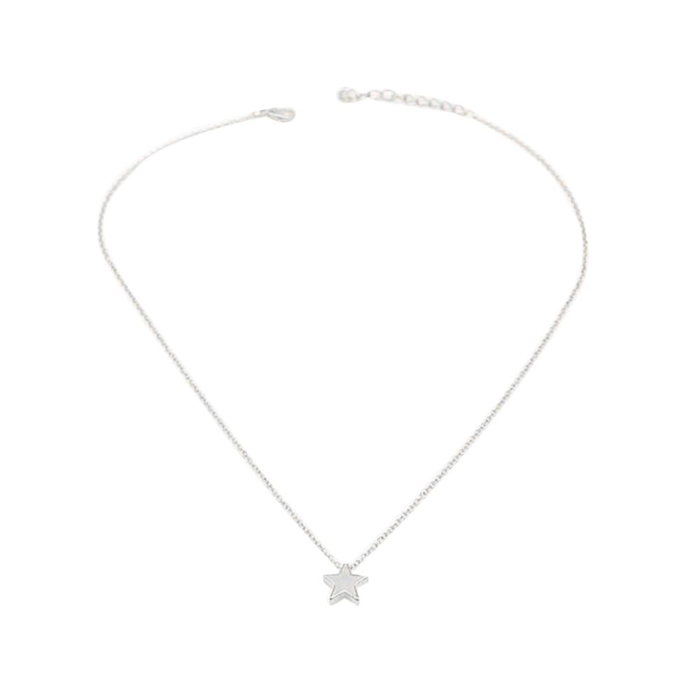 Fashion Women Party Star Pendant Chain Necklace Jewelry Valentine Day Gift