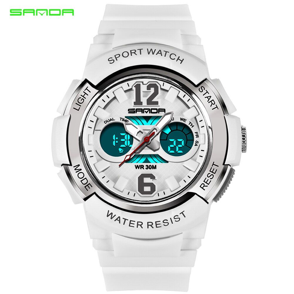 Quartz Sport Children Watches LED Digital Watch Boy and Girl Student Multi-functional Waterproof Electronic Watch 2021