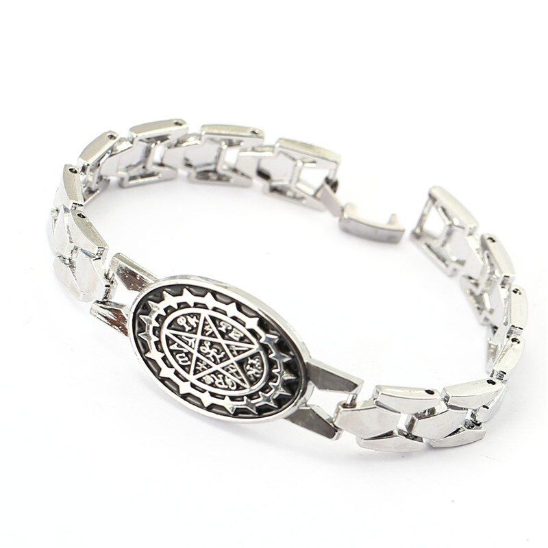 J Store Anime Souvenir Black Butler Bracelet Alloy Bracelet Bangle Ciel Demon Eye Linked Chains Chains Cos Accessories