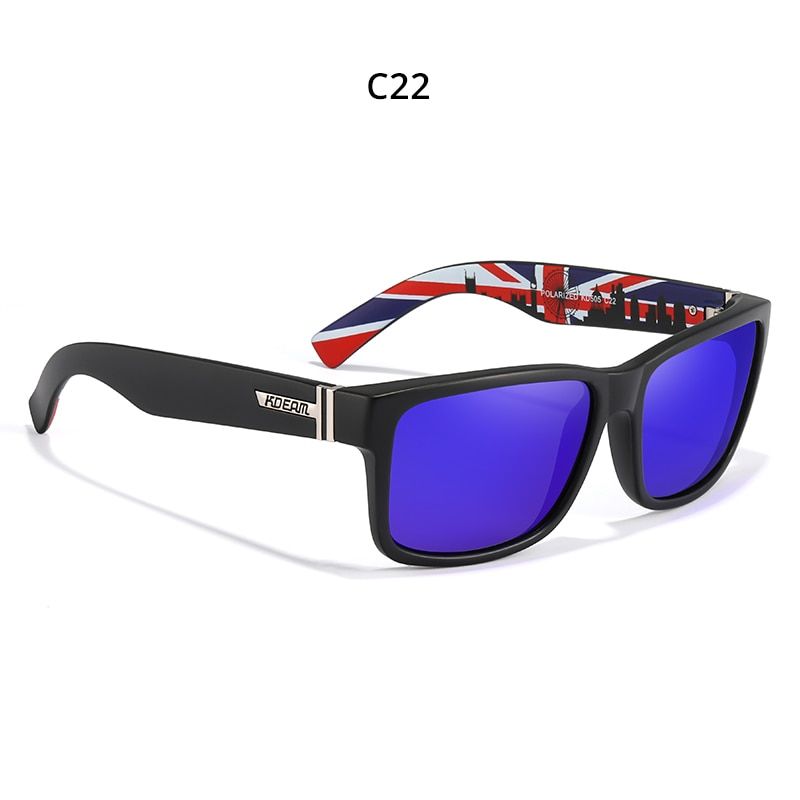 KDEAM Exclusive Sunglasses Polarized  for Men and Women Surfing Hiking Sports Sun Glasses New Translucent Blue of KD505 CE-C22