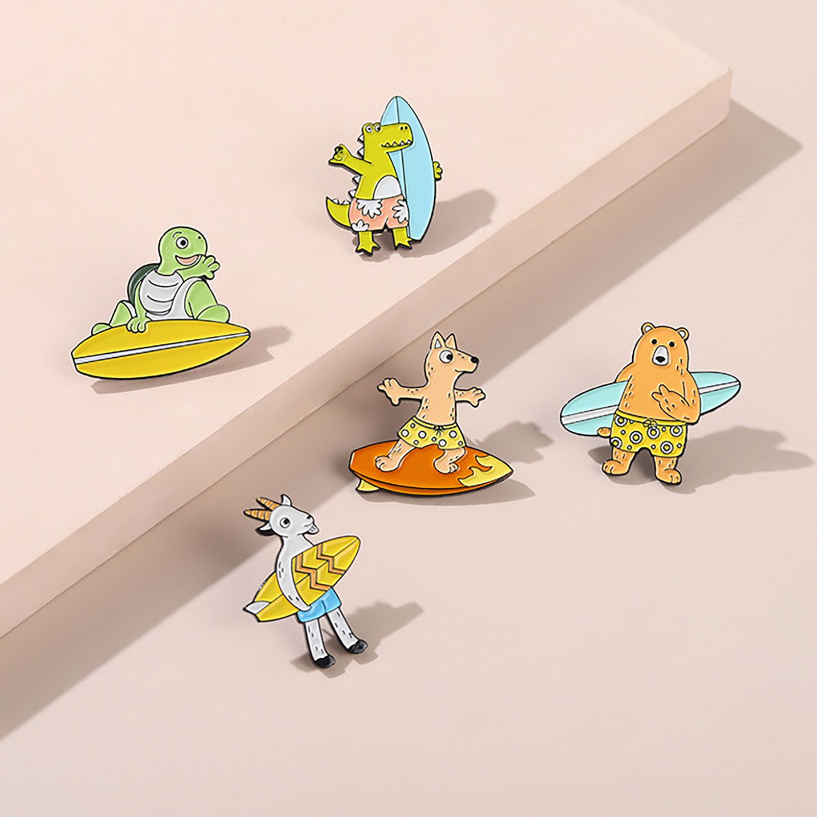 Lapel Badge Adorable Cute Cartoon Lapel Brooch Pin Birthday Gift