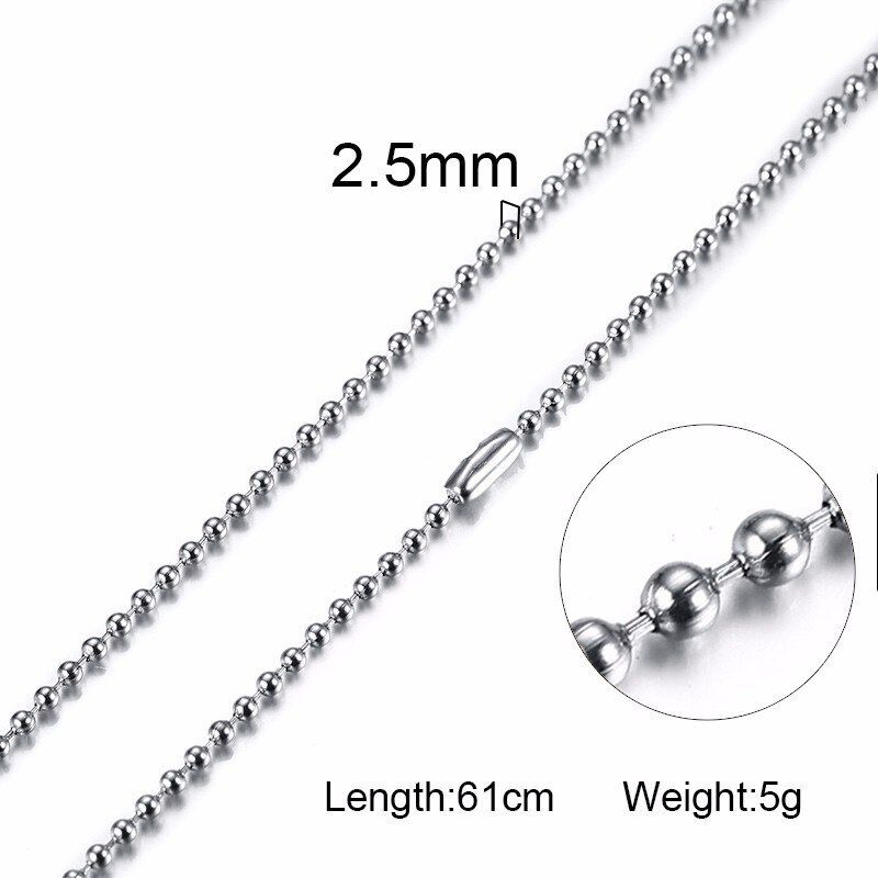 Assorted Style Stainless Steel Men Chain Necklace for Men Women Wheat Cuba Snake Box Link Necklaces 2-6MM Wide