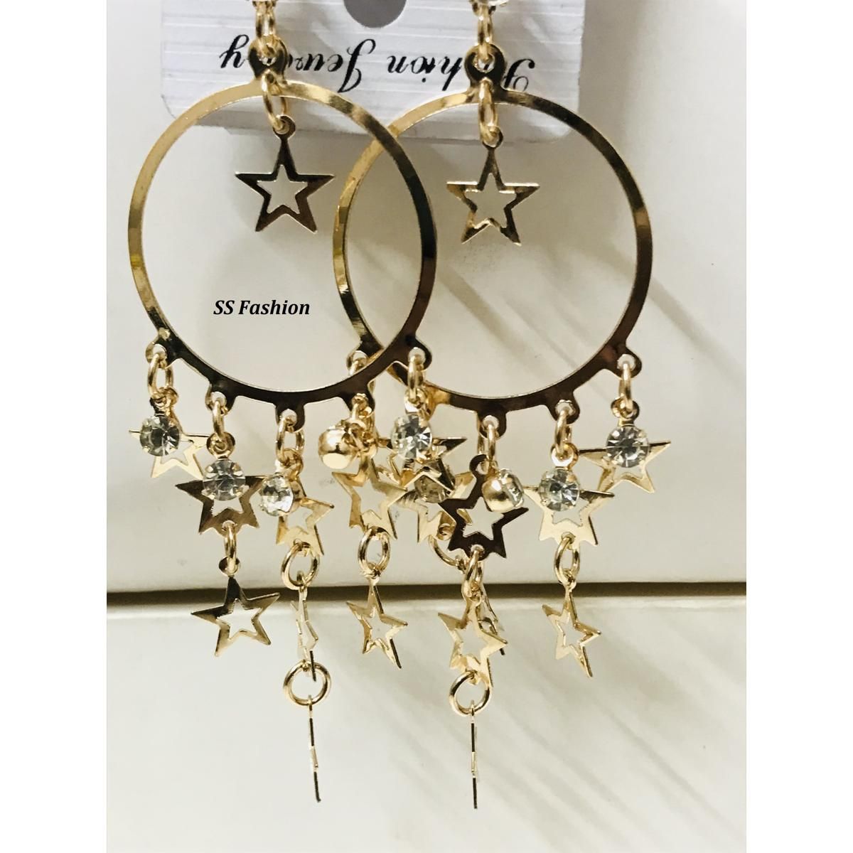 Stylish Party Earring Indian Vintage Pearl Jhumka For Girls
