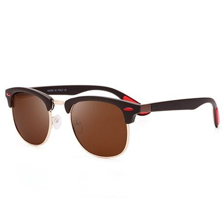 BurgundyPolarized Sunglasses Men Classic Design All-Fit Mirror Sunglass Women sunglasses P3016