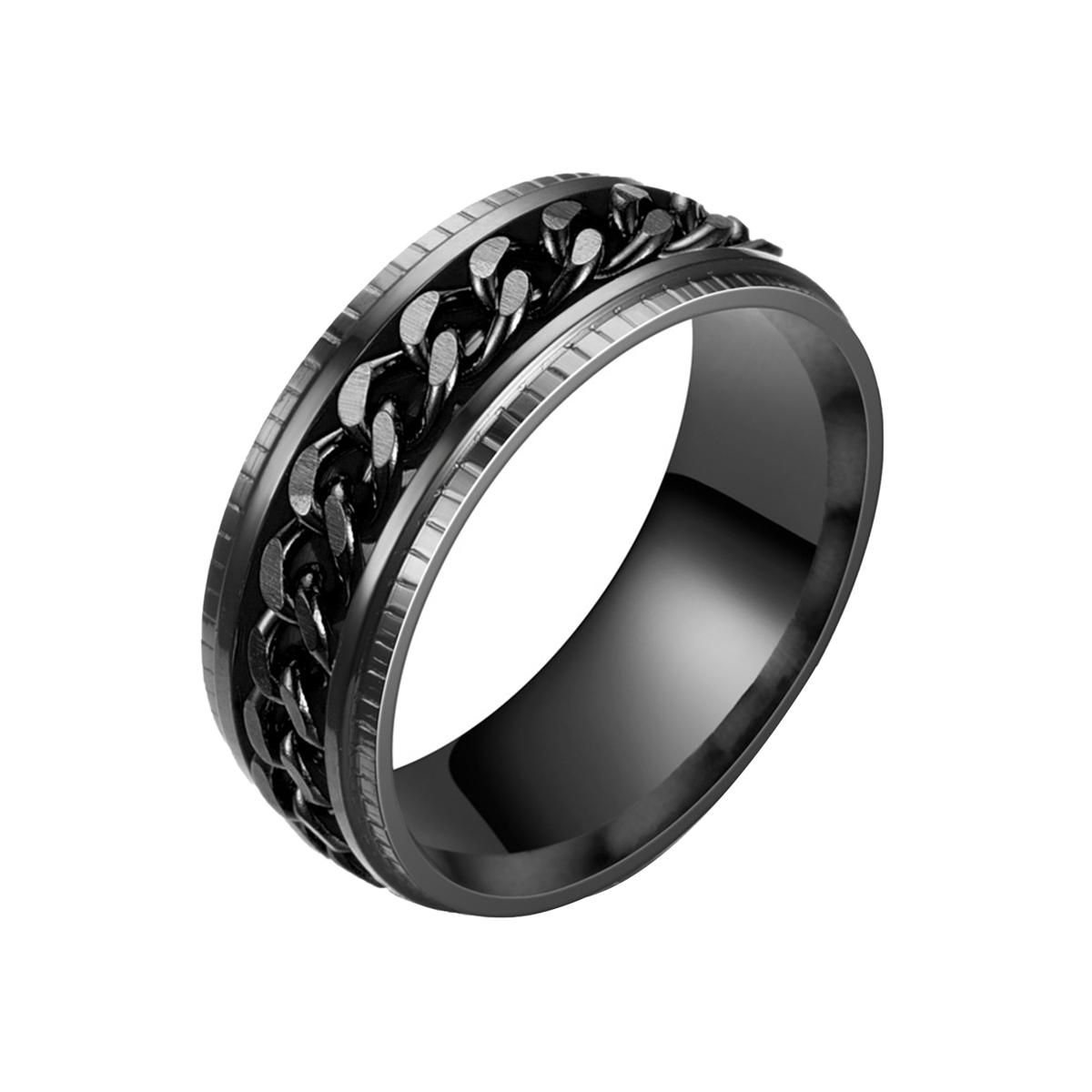 Men g Wear Resistant Rotation Chain Embedded Wedding g
