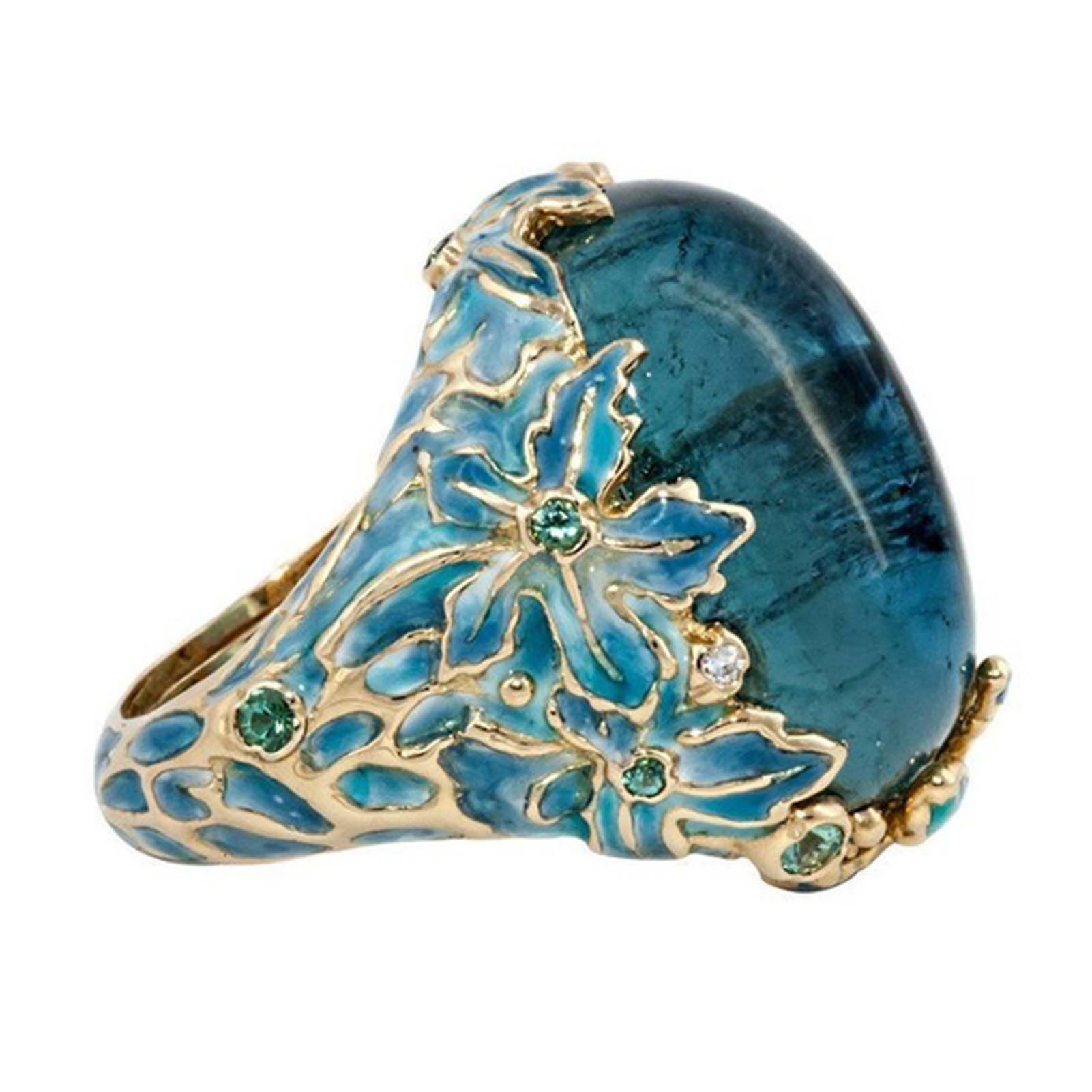 Women Rings Innovative Smooth Edge Female Rings