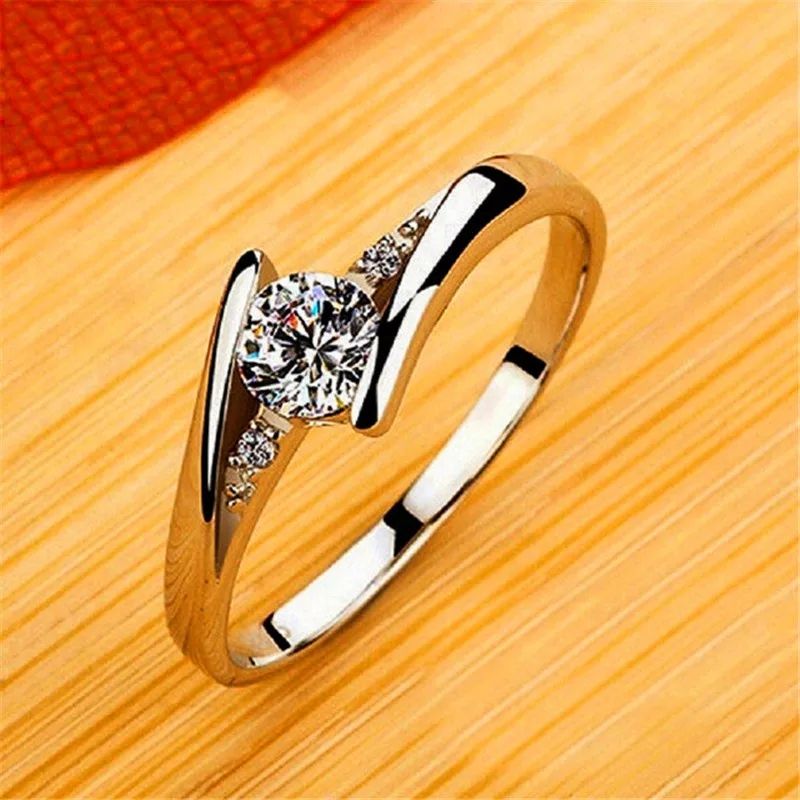Fashion Jewelry One Stone Ring For Women