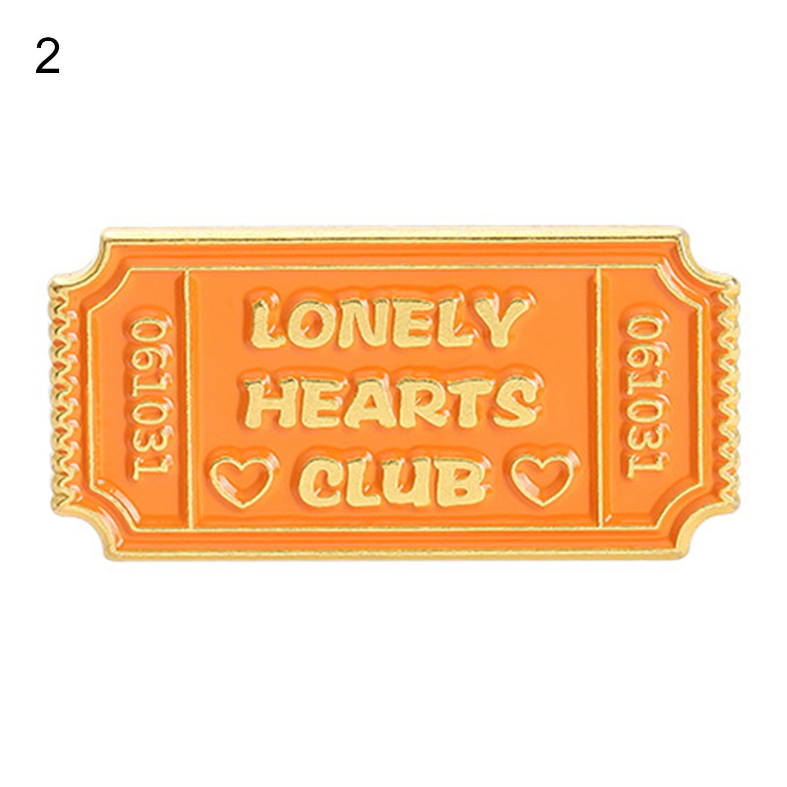Brooch Pin Stamp Shape All Match Collection Letters Lightweight Lapel Pin Clothes Decor