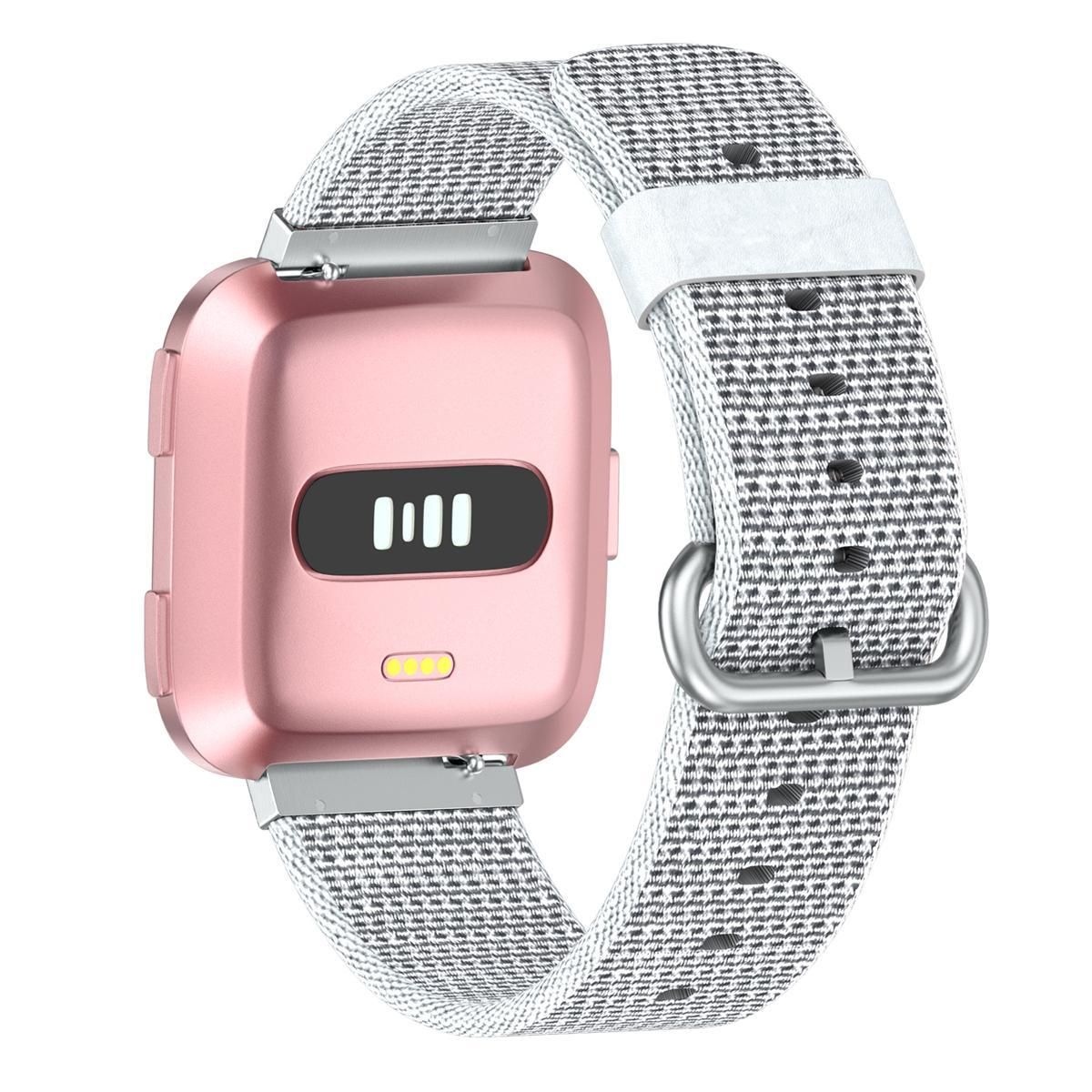Sport Watch Band Strap Wristband Nylon Loop for Fitbit Versa Breathable Fabric