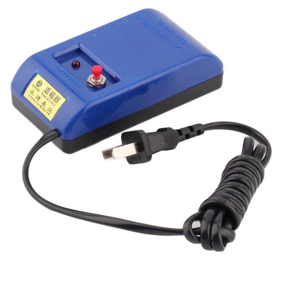 Electrical Perfect Watch Repair Screwdriver Tweezers Demagnetise Demagnetizer Tools EU Plug