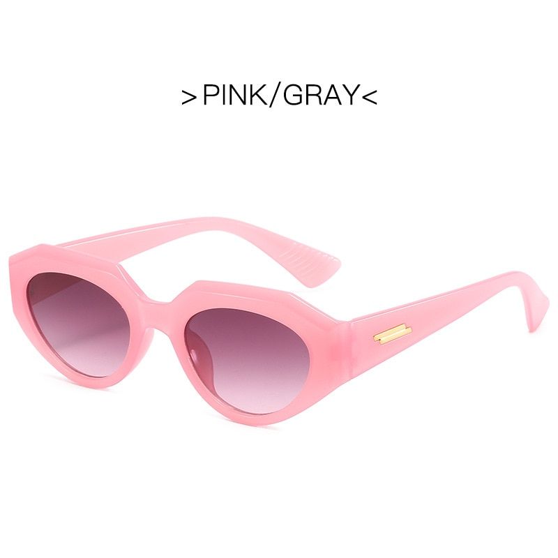 2021 Vintage Cat Eye Sunglasses Women Sexy Retro Small Sun Glasses Thick Frame Brand Designer Black Leopard Eyewear Female