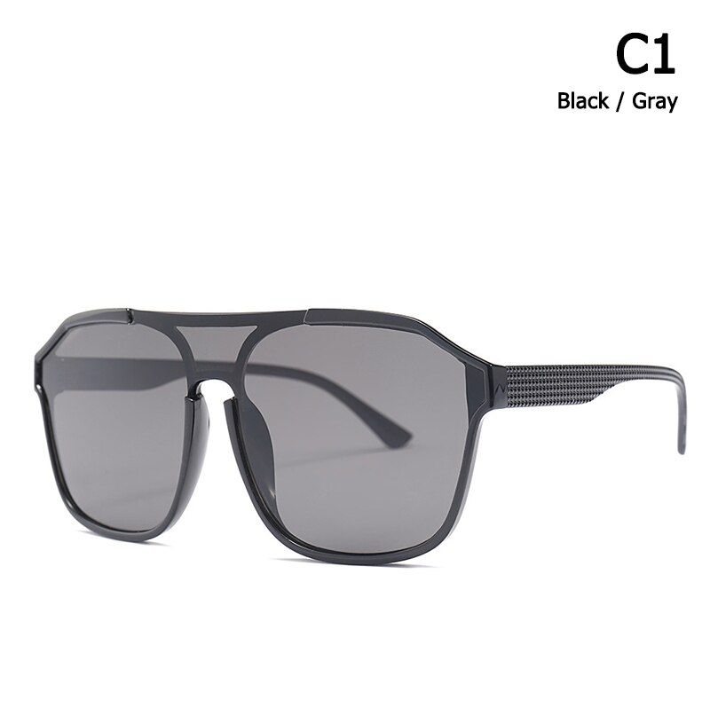C1JackJad 2021 Fashion Modern Cool Square Style Sunglasses Men Women Vintage Gradient Brand Design Sun Glasses Oculos De Sol 20216