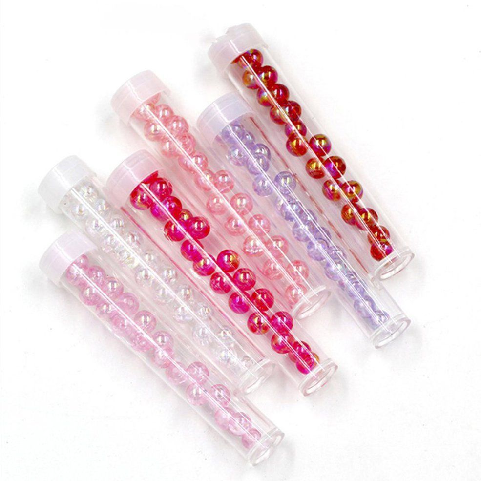 Handmade Diy Material With Hole Transparent Bead Bracelet Accessories