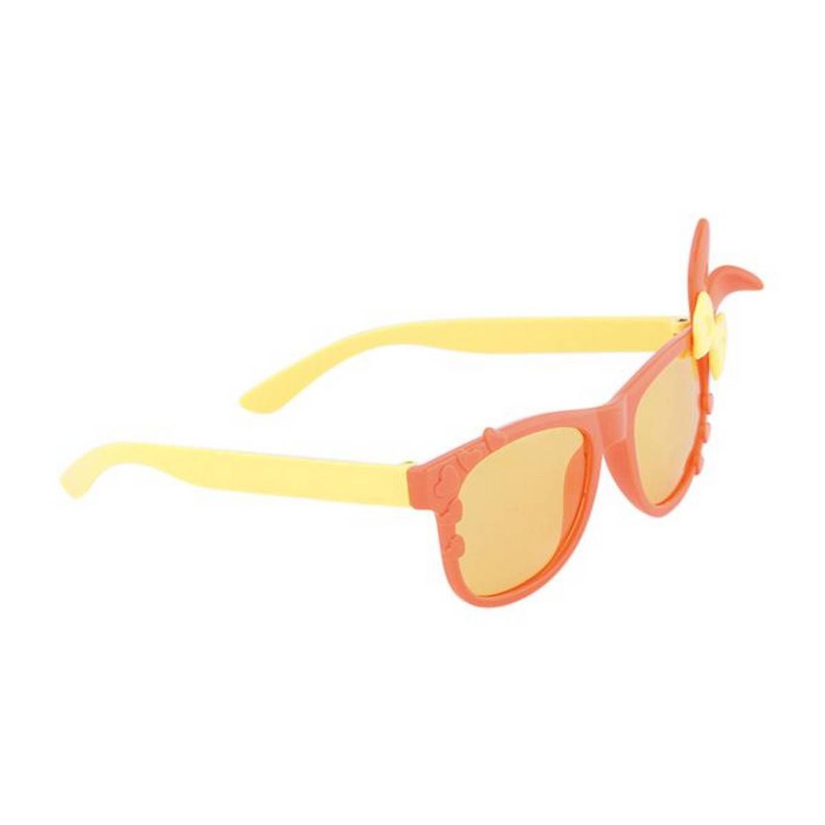 Orange and Yellow Plastic Frame Sunglass for Kids
