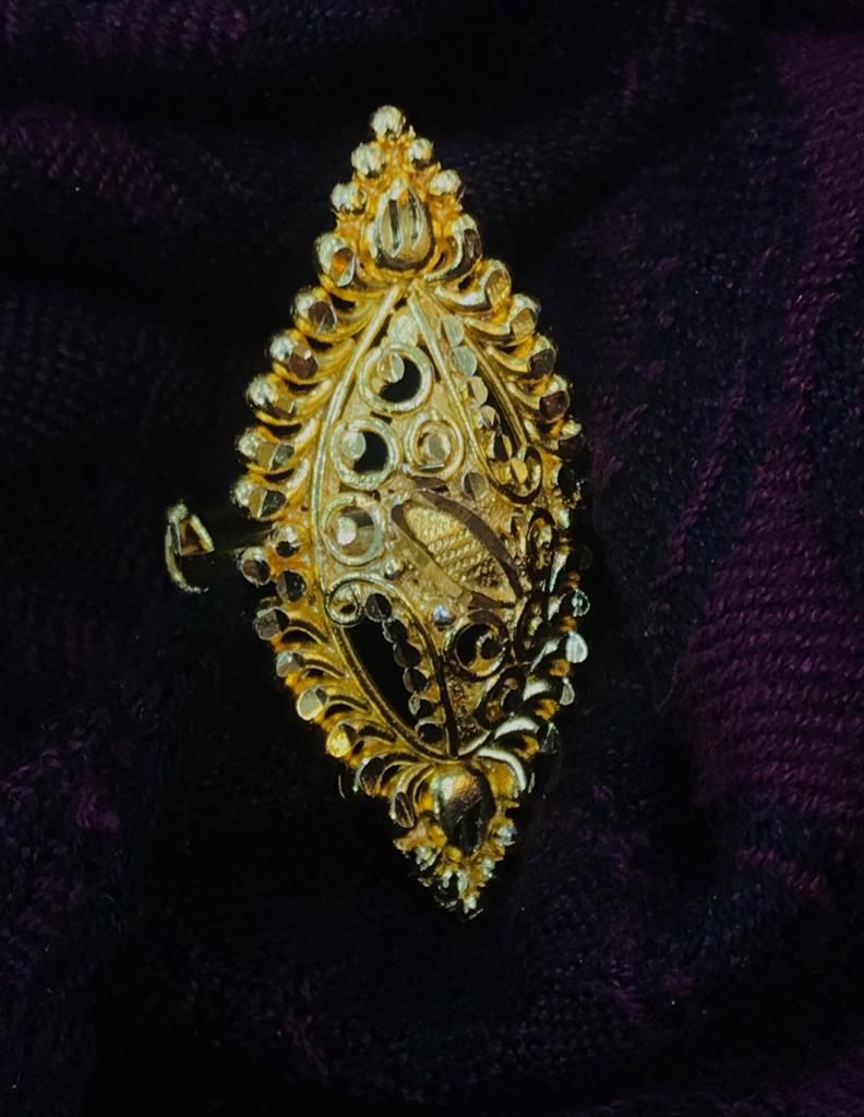 Gold-plated Finger Ring For Women