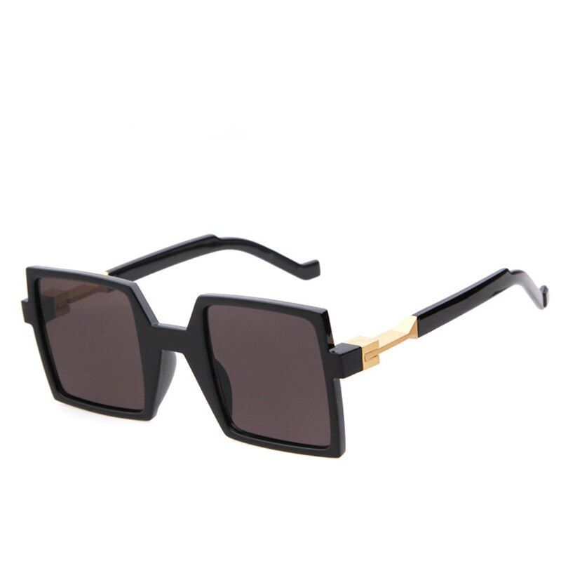 Black GrayRBRARE 2021 Vintage Teopard Square Small Sunglasses Women Designer Sun Glasses Men Fashion Vintage UV400 Classic Retro Oculos