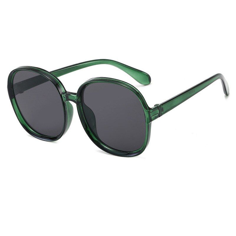GreenCURTAIN 2020 Round Sunglasses Women Oversized Lady Fashion Plastic Eyewear Gradient Sun Glasses Female UV400 Gafas De Sol