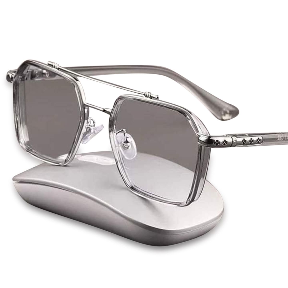 Anti-reflective UV400 Squre shape sunglass for man - Sun Glass For Men - Sun Glass For Men