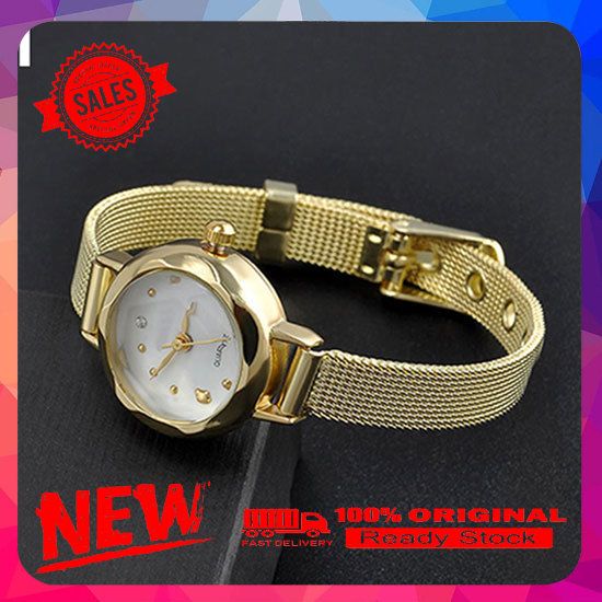 Fashion Quartz Alloy Slim Mesh Band Bracelet Dress Women Girl Wrist Watch Gift