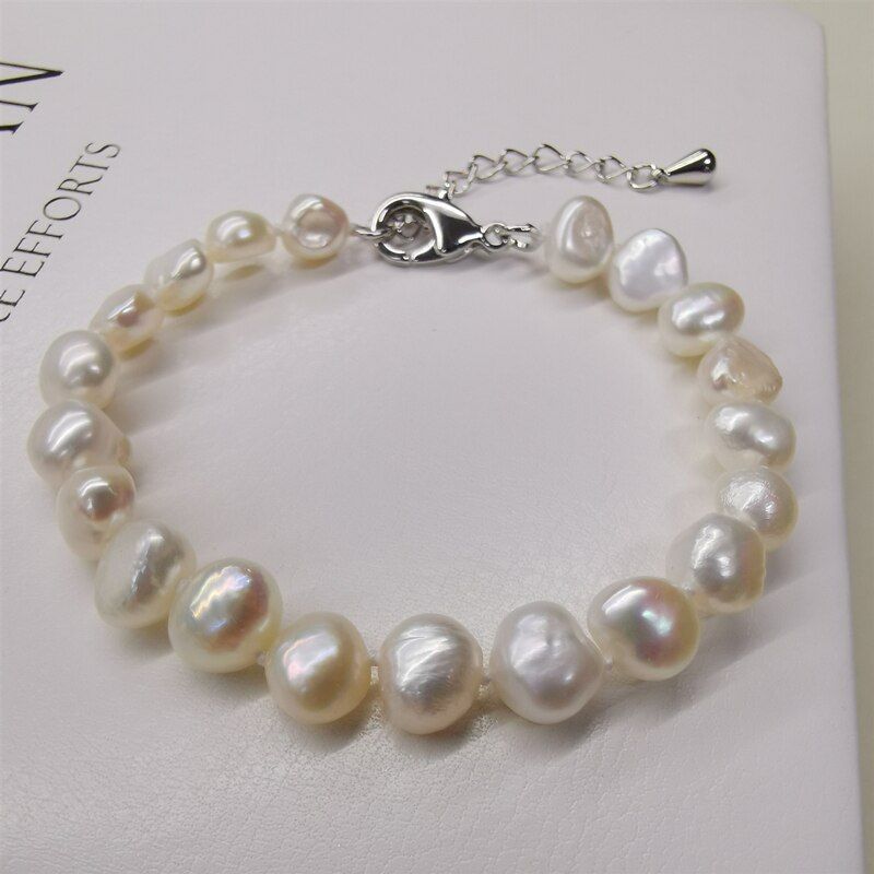 DMBFP156 Natural Freshwater Pearl Bracelet Black/White/Pink/Purple Pearl Bracelet Women Gift
