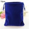 10Pcs Velvet Storage Bags Wedding Favor Pouch Jewelry Pkag Bag Gift Bag