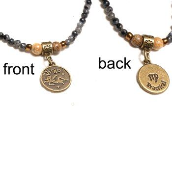 MOON GIRL Diffuser Handmade Boho Choker Necklace for Women Bohemian Collier Femme Constellation Necklaces Pendants Drop Shipping