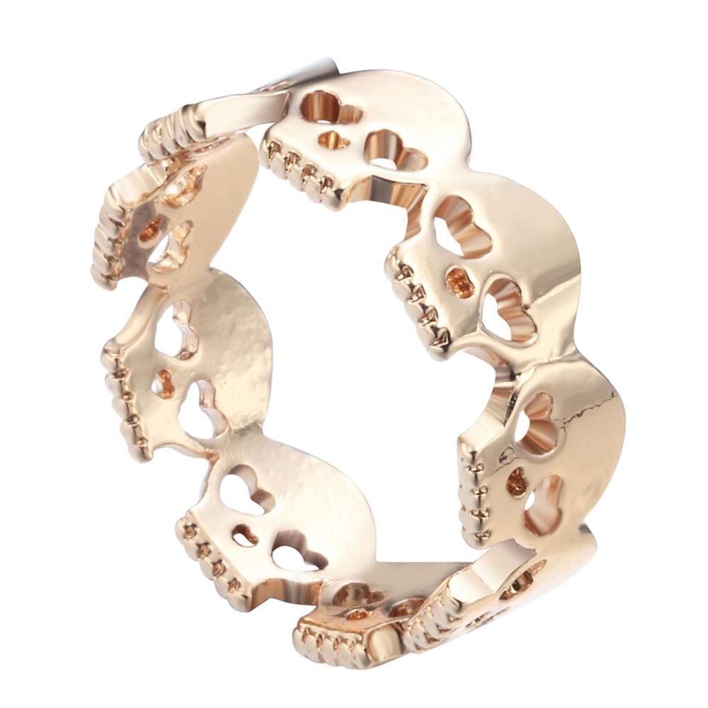 Chereda 2018 Classical Gold Color Ring for Women Engagement Wedding Christmas Gift Jewelry Party Charm Rings Dropshipping