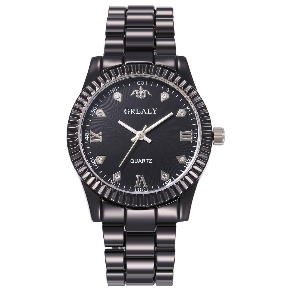 Luxury Brand Ceasuri Wristwatches Women Stainless Steel Band Dress Watches Ladies Quartz Watch Relogio Feminino Bayan Kol Saati