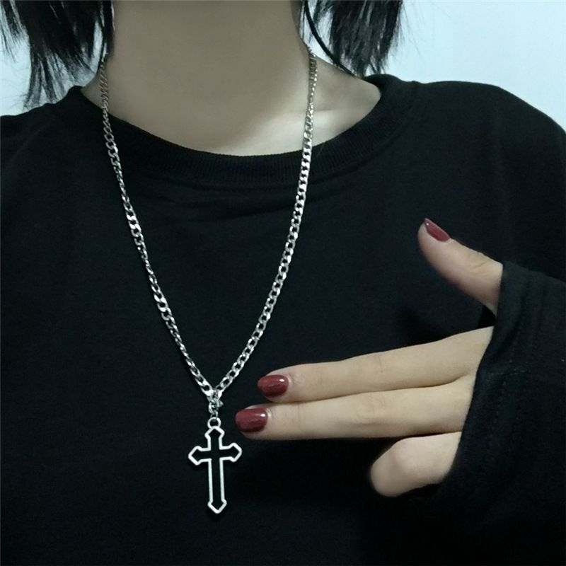 Unisex Cross Pendant Necklace