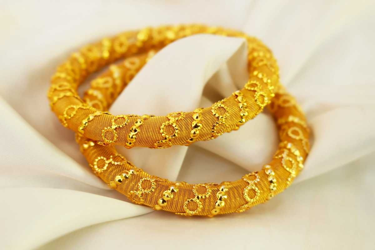 Goldplated Curi Bangles