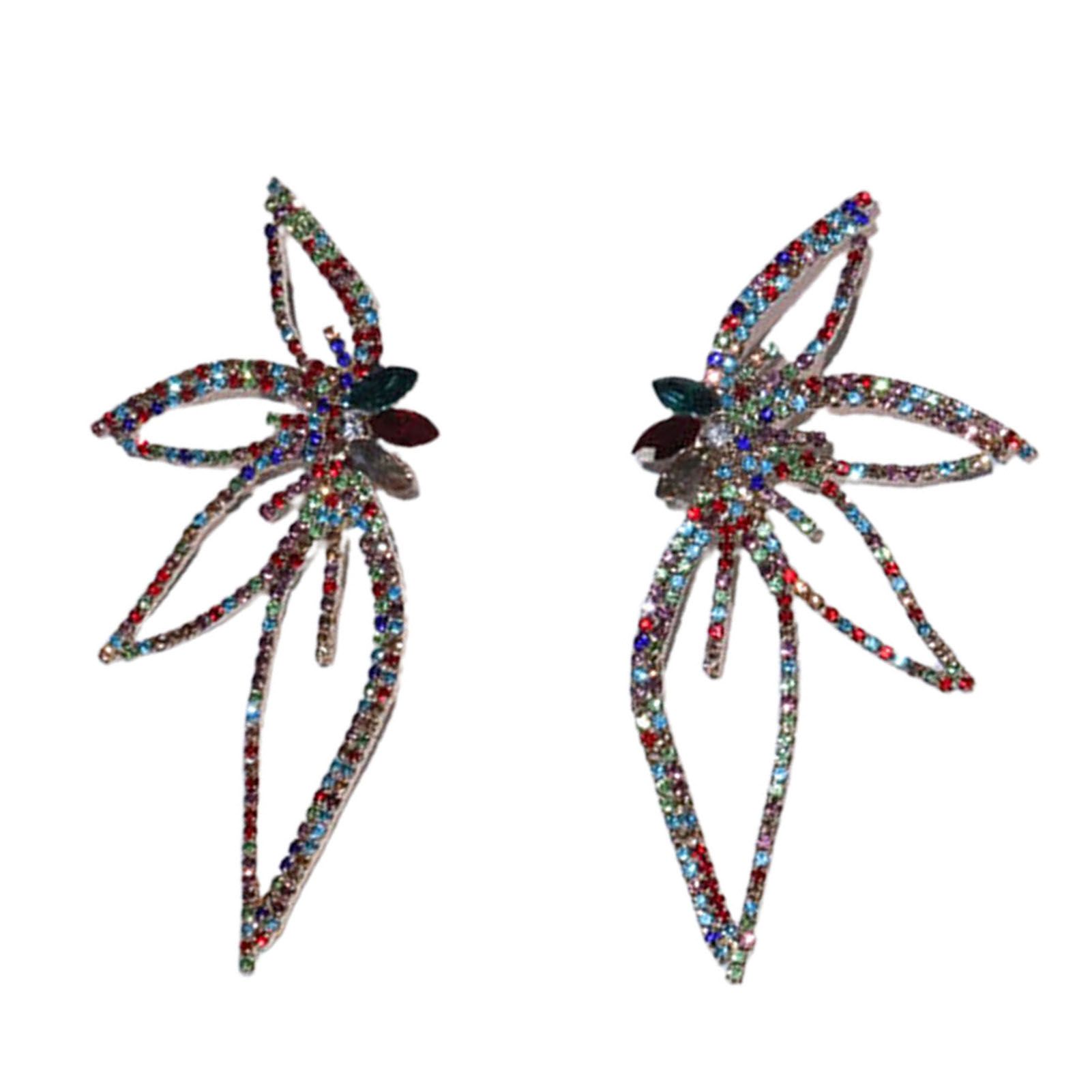Dangle Earrings Piercing Occidental Style Statement Dangle Earrings