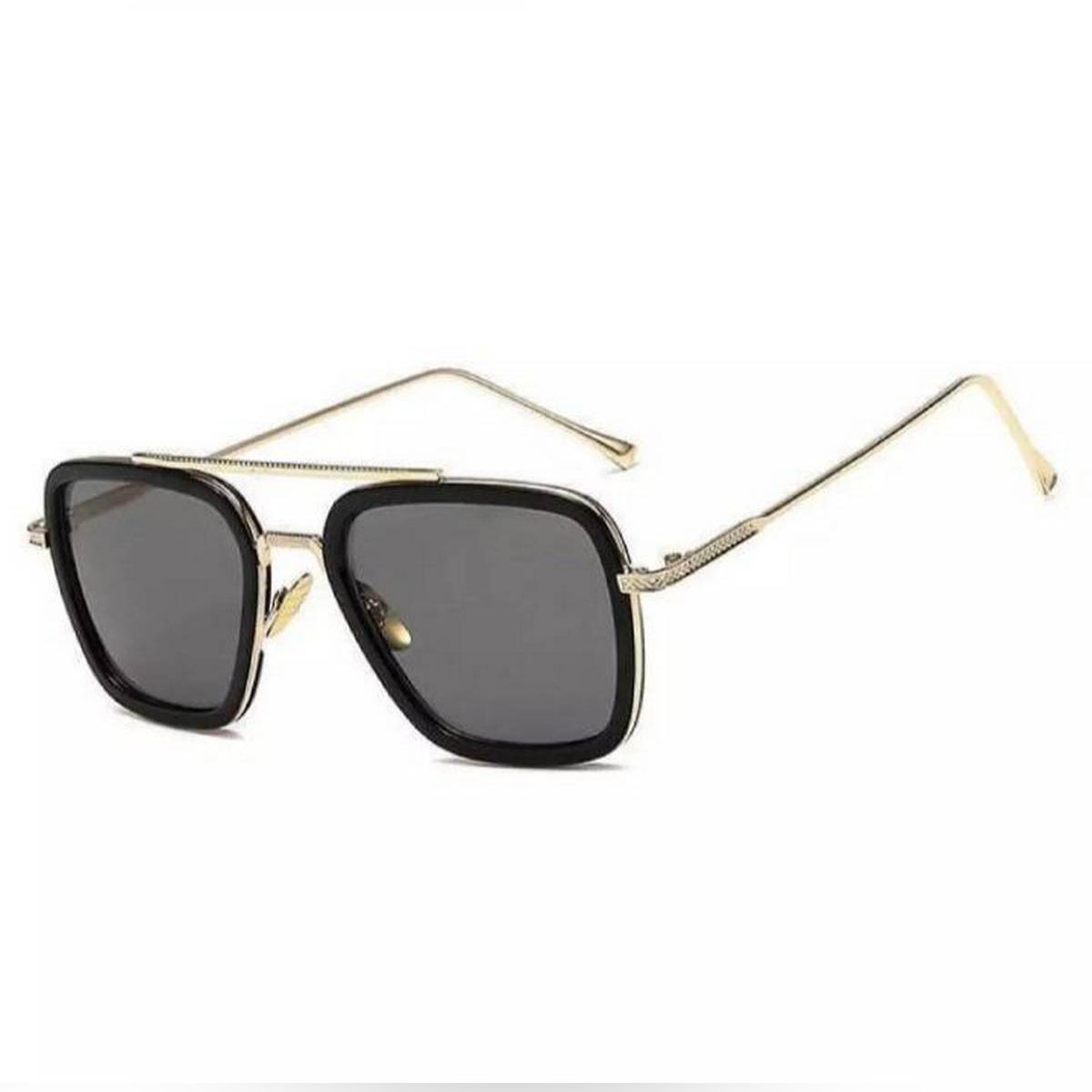 Iron Man 3 Male  Sunglasses Tony Stark Iron Man Matsuda Sunglasses Retro Vintage Eyewear  Sun Glasses