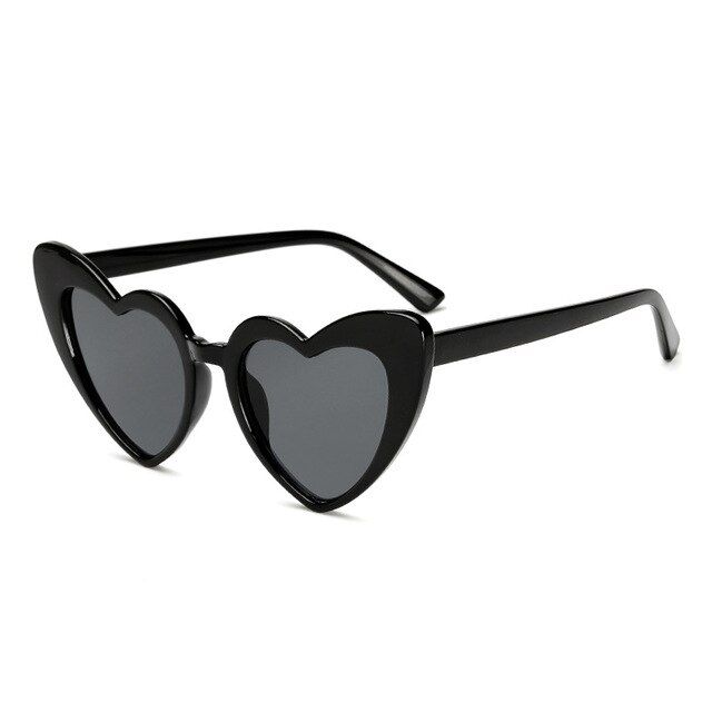 C1DJXFZLO 2020 Love Heart Cat Eye Sunglasses Women Brand Designer Fashion Gradient Red Sun Glasses Shades Oculos De Sol