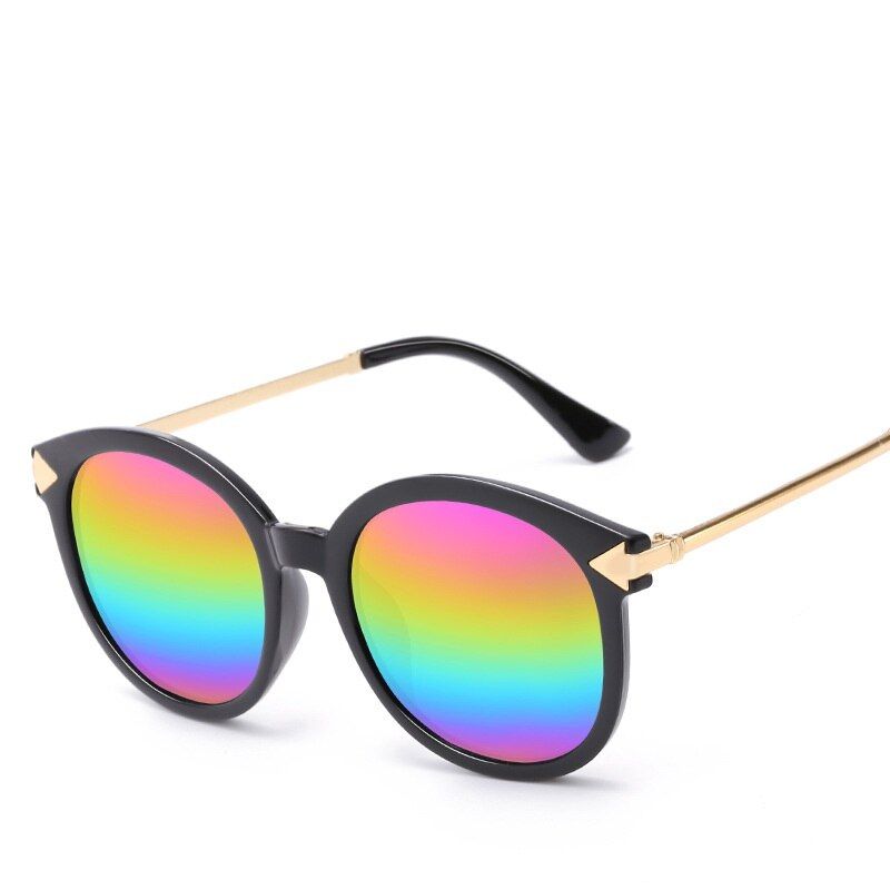C5LONSY 2017 Fashion Coating Sunglasses Women Brand Designer Vintage Gafas Round Glasses Retro Sun Glasses Men Oculos De Sol