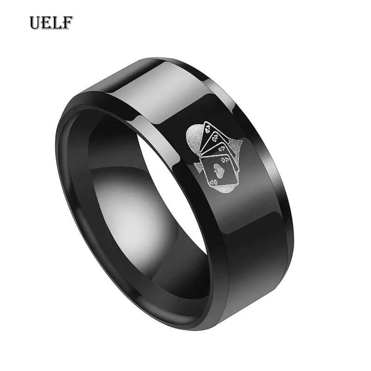 Black Dragon Ring Stainless Steel Ring - Ring For Men