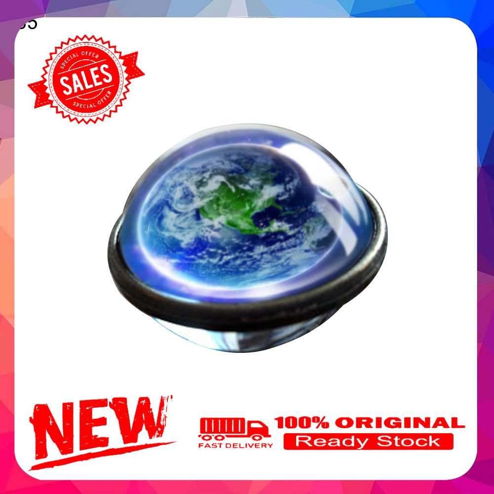 Stylish Glass Ball Galaxy Universe Starry Sky Planet Pendant Necklace Jewelry