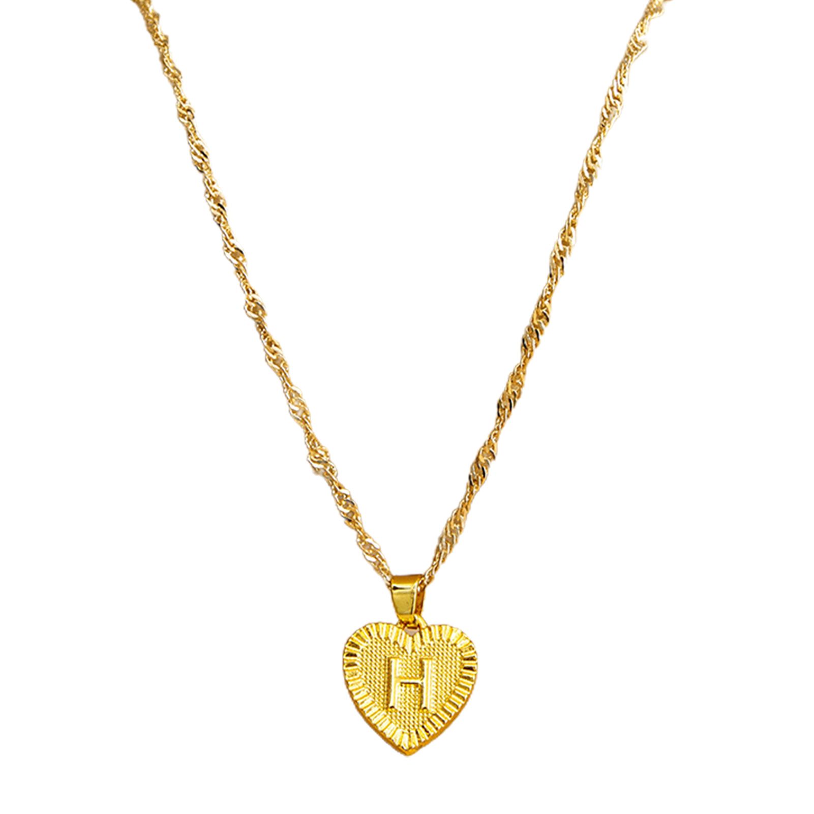 Clavicle Chain All Match Fashion Appearance Alphabet Clavicle Chain