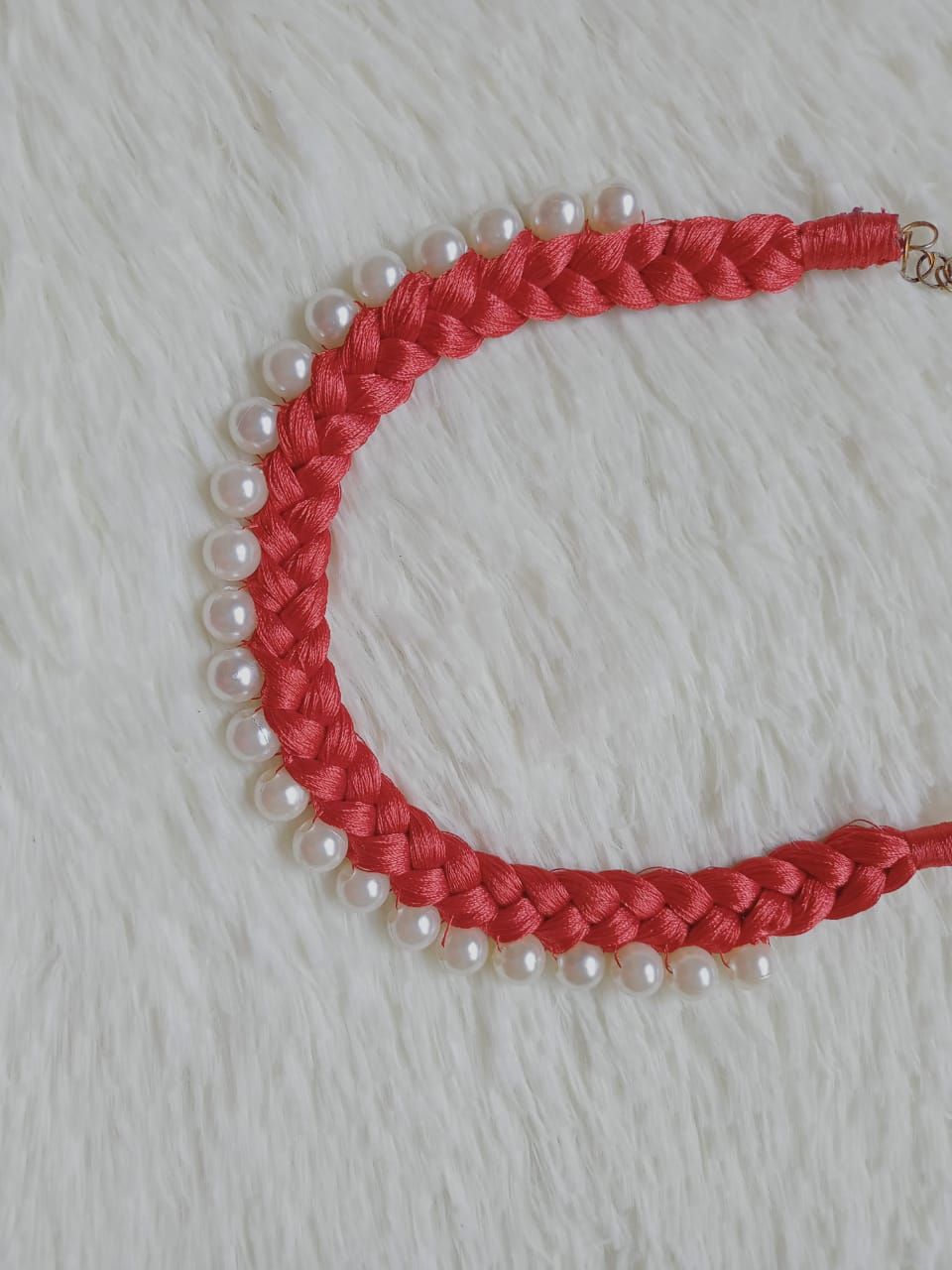 Traditional fashion wedding Pearl choker