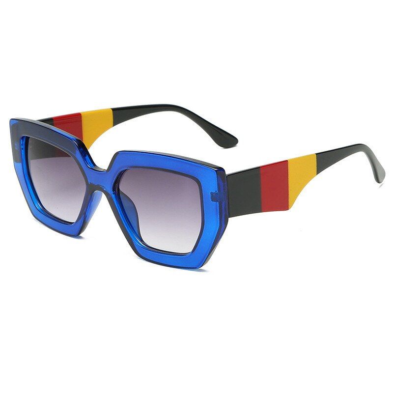 7New Vintage Square Women's Sunglasses Retro Brand Design Fashion Colorful Sun Glasses For Female Ladies Eyewear UV400 Oculos Men
